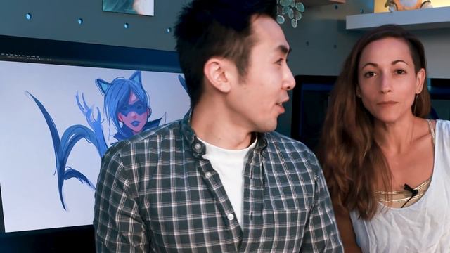 Overwatch Voice Actor Draws Her Character SOMBRA (ft. Carolina Ravassa) смотреть онлайн