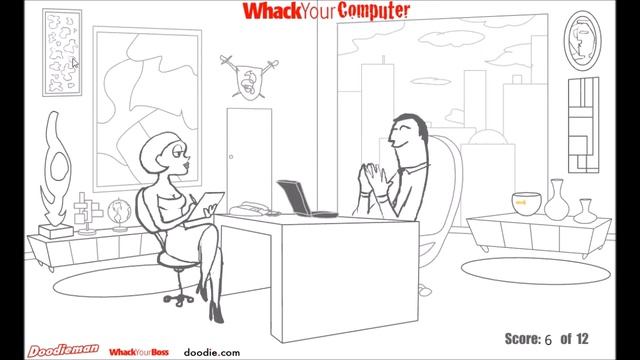 12 funny ways to Whack your computer - Playing the iconic legendary flash game Whack your computer смотреть онлайн