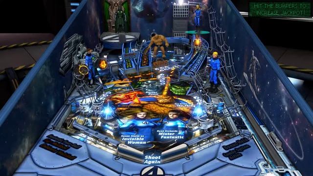 Pinball FX3 - Fantastic 4 - Double Multiball #1 смотреть онлайн