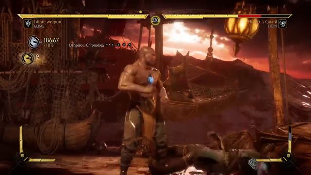 Mortal Kombat 11: Geras fatality gameplay video смотреть онлайн
