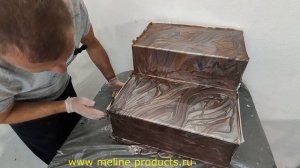 Как залить лесницу эпоксидной смолой. Расход смолы. Эпоксидные покрытия. #эпоксиднаясмола