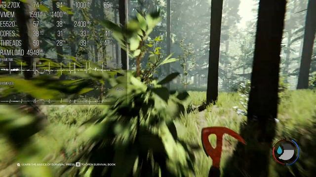 The Forest on R9 270X & Xeon E5520 1080p ✔ смотреть онлайн