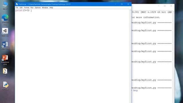 your first python program-Hello world-sinhala смотреть онлайн