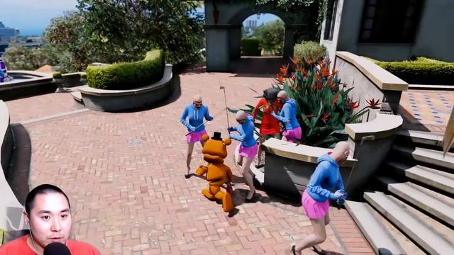 Can FNAF World Animatronics Beat 3AM Evil Nightmare Space Foxy? (GTA 5 Mods FNAF) смотреть онлайн