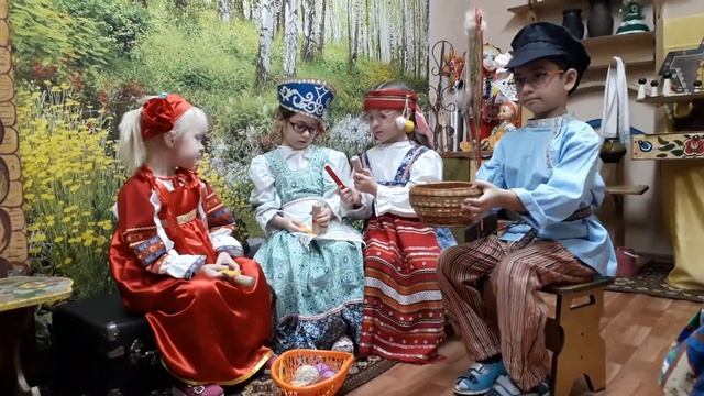 Русская народная игра "Калечина-малечина". смотреть онлайн