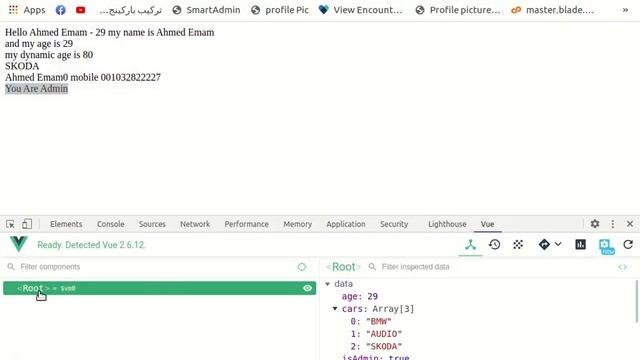 complete tutorial laravel VueJs #008 introduction to How the vue read data from server side смотреть онлайн