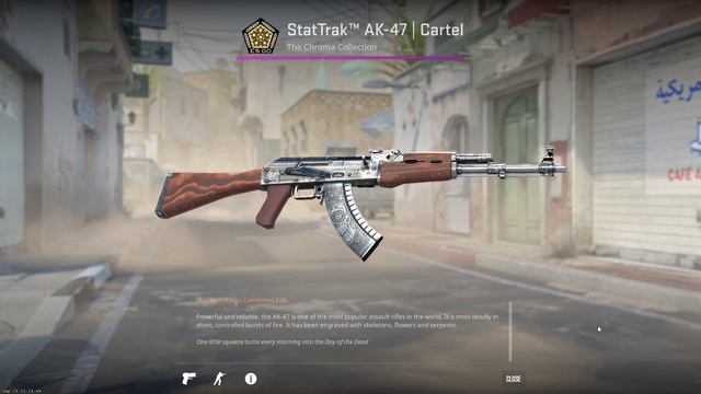 CS2 MADE THIS SKIN SUPER SHINY??- CS2 Updated AK 47 CARTEL - NEW UPDATED CS2 AK 47 SKINS смотреть онлайн