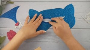Детская новогодняя маска Кота. DIY
