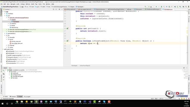 Android Development Tutorial - ViewPager with FireStore смотреть онлайн