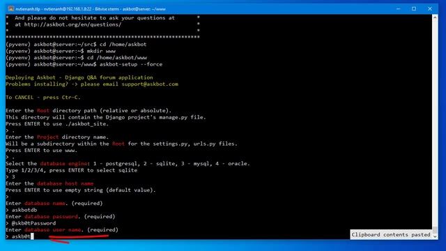 Install Askbot (from source code) on Ubuntu 20.04 смотреть онлайн