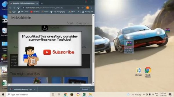How to download invincible difficulty in minecraft.