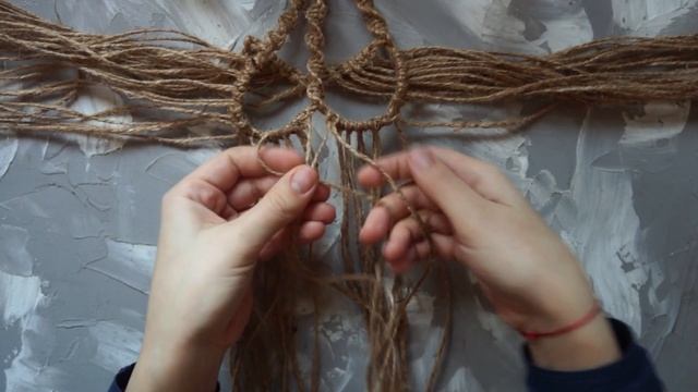 Джутовое кашпо для растений ? | Мастер-класс смотреть онлайн