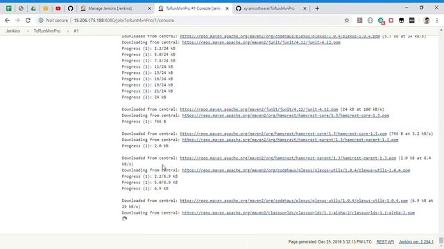 To Run Maven Project Docker Jenkins Tomcat Linux смотреть онлайн