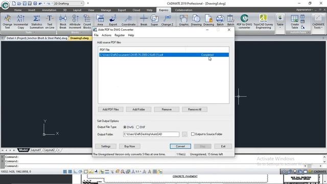 Beginner's Guide: How to Convert PDF Files to DWG in AutoCAD & Cademate смотреть онлайн