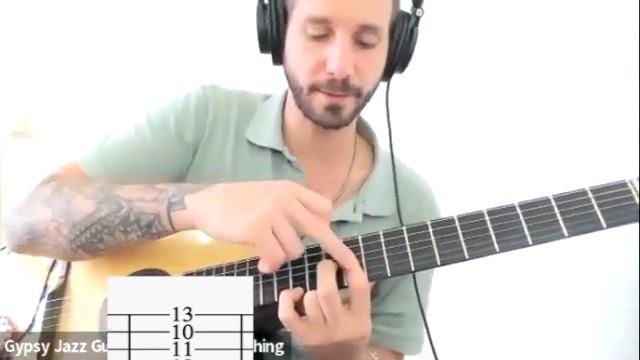 Exploring Diminished Harmony over Dominant Chords - Gypsy Jazz Guitar смотреть онлайн