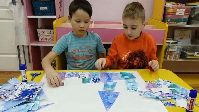 Творческая работа "Зимний замок" смотреть онлайн