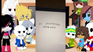 реакция UNDERTALE на тт, #1