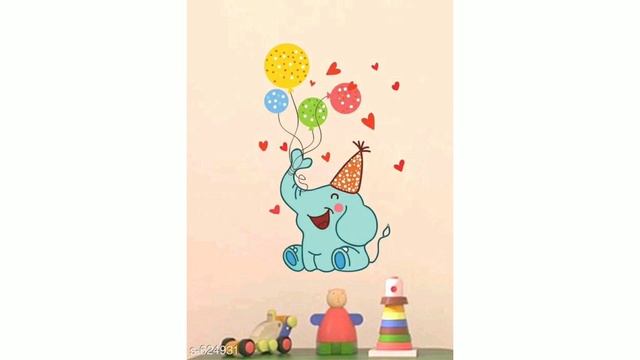 Beautiful children room wall stickers/wall stickers designs смотреть онлайн