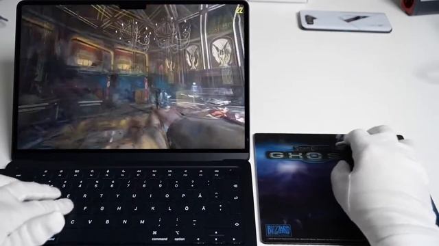 Apple MacBook M2 unboxing & review || Macbook M2 gaming setup смотреть онлайн