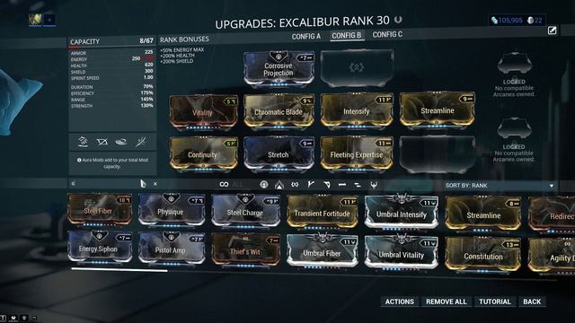 Warframe | Overpowered Excalibur Build смотреть онлайн