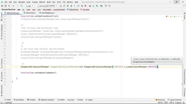 Staggered GridLayout Manager in RecyclerView- RecyclerView Tutorials смотреть онлайн