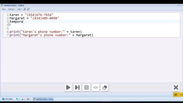 Swapping Python Text Strings смотреть онлайн