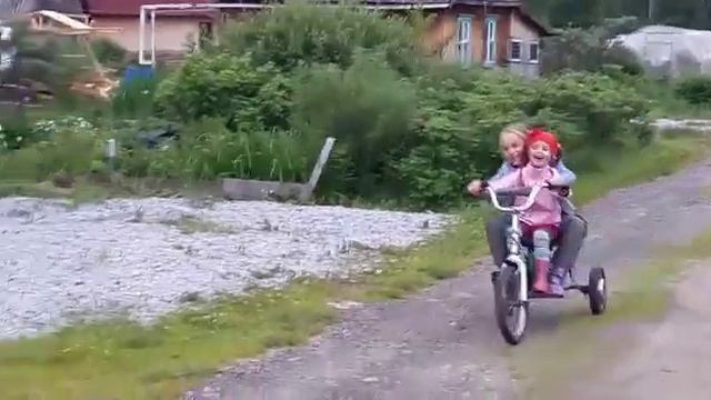 Трицыкл из гироскутера смотреть онлайн