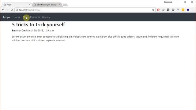 How to track and manage pages a user visits in Django (History App)--Evenword смотреть онлайн