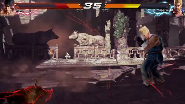 Tekken 7 | Law Vs  Paul | Gameplay | Ultra Graphics | 60 FPS | 1080p HD | Gigabyte GTX 1050 Ti | 4G