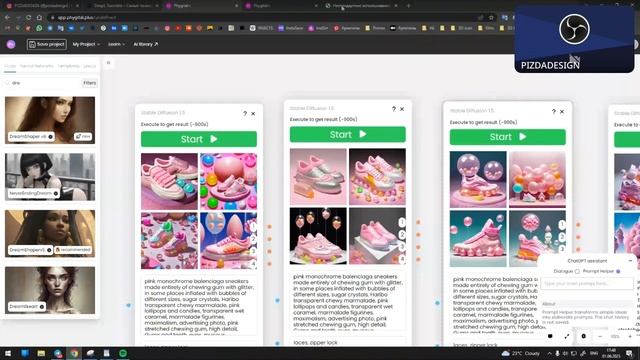 Креативные дизайн-концепты с помощью ИИ. Нестандартное применение Stable Diffusion в Phygital+
