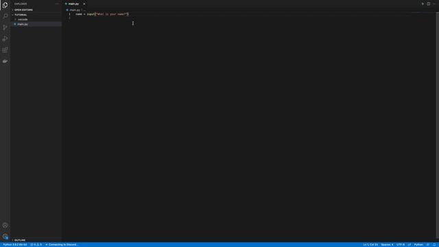 Python Tutorial #5 | Input смотреть онлайн