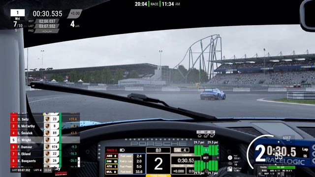 Wet Track & No Traction Control Is Always A Fun Combo | Pitskill.io Porsche Cup League смотреть онлайн