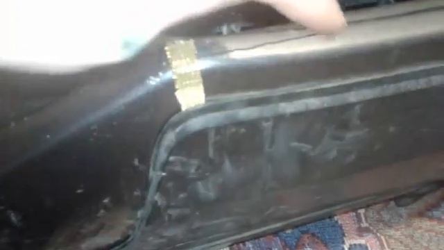 Пайка бампера. при помощи Водопроводного Паяльника