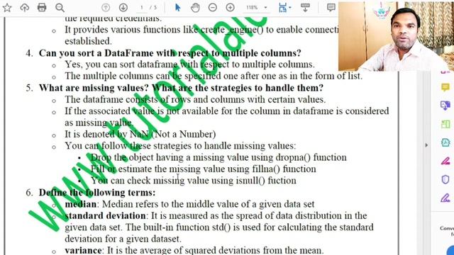 NCERT Solutions | Chapter 3 Data Handling using Pandas - II | Informatics Practices Class 12 | Part смотреть онлайн