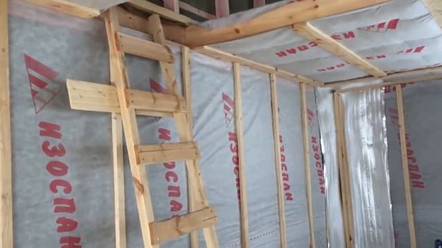 Обзор нашего каркасного дачного дома! Строительство дома по уму! смотреть онлайн