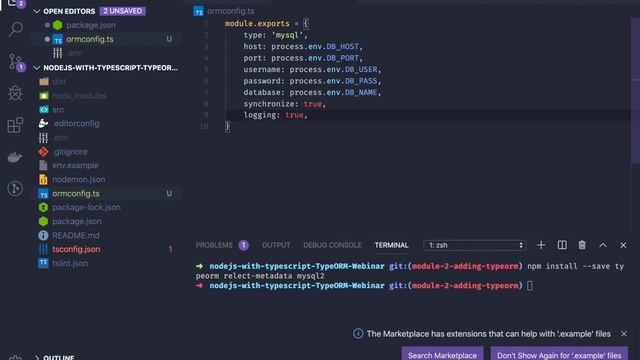 Node JS with Typescript & TypeORM Mysql #3 смотреть онлайн