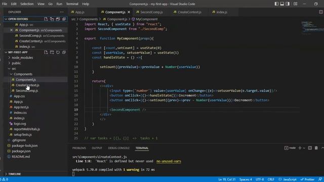 06. React usecontext hook | in Hindi/Urdu смотреть онлайн