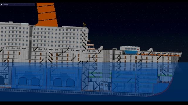 Sinking Simulator, Goliath - Real Time Sinking Test