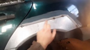 переварка арки мерседес w202