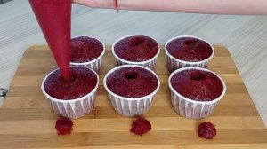 КАПКЕЙКИ Красный бархат / Рецепт капкейков  / Идея оформления капкейков#капкейки#десерт#еда