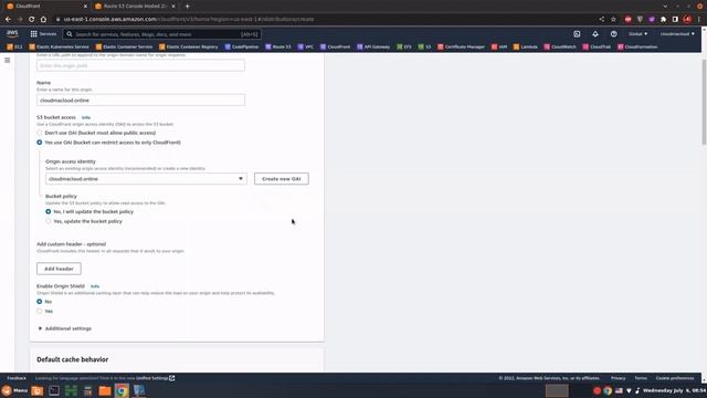 Хостинг статического сайта в AWS S3 + Route 53 + CloudFront + Certificate Manager. смотреть онлайн