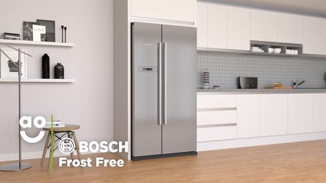 Bosch American Fridge Freezer KAN90VI20G Product Overview | ao.com смотреть онлайн