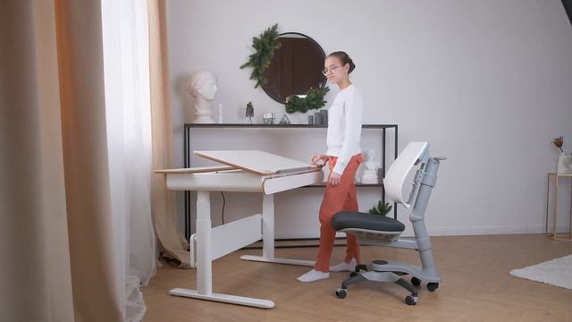 Новинка! Стол DK06 для занятий сидя-стоя с электроприводом. смотреть онлайн