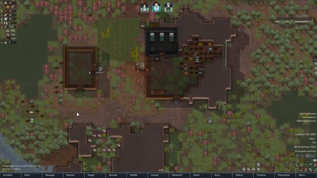 Not The Meds! - RimWorld Samurai Village Ep2 смотреть онлайн