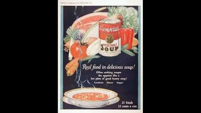 1920's Campbells Soup Ad