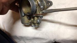 Регулировка карбюратора К-36