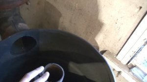 печь для мастерской и для сушки леса на опилках 1 часть