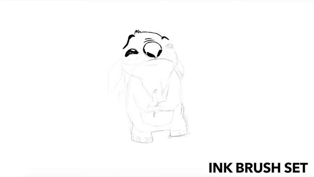 ink brush set - disney stitch смотреть онлайн