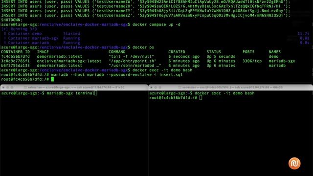 Enclaive's Confidential Container in Use: MariaDB and Data-in-Use Encryption смотреть онлайн