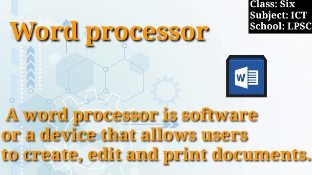 Class Six ICT (EV) | Class 6 ict chapter 3 | topics Word processor смотреть онлайн